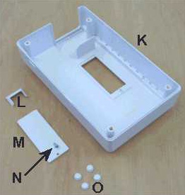 A/C Switch Guard (White )	